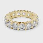 Round Cut Lab Grown Diamond Eternity band