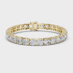 Lab Diamond Round Cut Tennis Bracelet