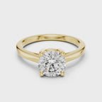 1.50 Carat Round Cut Solitaire Diamond Engagement Ring