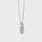 Unique Heart Shape Lab Diamond Pendant
