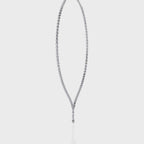 4.50 Carat Round Cut Lab Diamond Tennis Necklace
