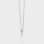 Round Cut Lab Diamond Heart Shape Pendant