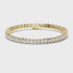 Marquise Cut Lab Diamond Tennis Bracelet