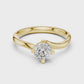 Round Cut Solitaire Diamond Engagement Ring