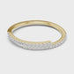 Half Eternity Round Cut Diamond Wedding Band