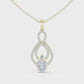 Multi Shape Lab Diamond Infinity Pendant
