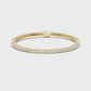 Princesss Shape Lab Diamond Tennis Bracelet