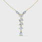 Multi Shape lab Diamond Modern Pendant