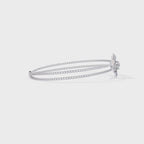 Round Cut Lab Diamond Chain Bracelet