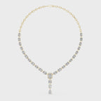 Unique Mix Shape Lab Diamond Necklace