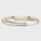 Luxury Round Cut Lab Diamond Bracelet