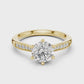 Round Diamond Solitaire Ring With Six Prong